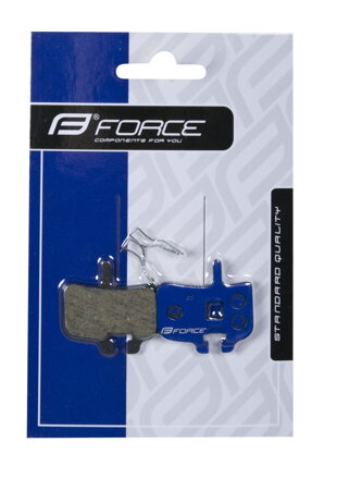 FORCE doštičky brzdové HAYES MAG / X9 / X1 Fe, s pružinou FORCE doštičky brzdové HAYES MAG / X9 / X1 Fe, s pružinou