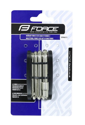 FORCE náradie ECO sada 9 funkcií