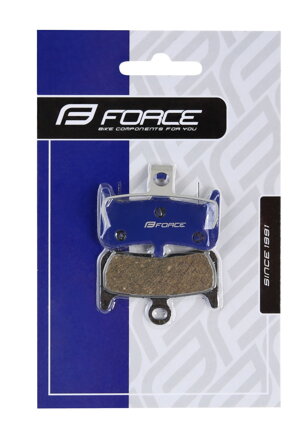 FORCE doštičky brzdové HAYES Dominion Fe, s pružinou FORCE doštičky brzdové HAYES Dominion Fe, s pružinou