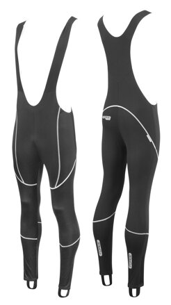 FORCE nohavice Z70 SOFTSHELL s trakmi bez vložky, čierne FORCE nohavice Z70 SOFTSHELL s trakmi bez vložky, čierne