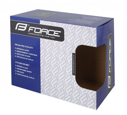 FORCE prilba LYNX, fluo-šedá FORCE prilba LYNX, fluo-šedá