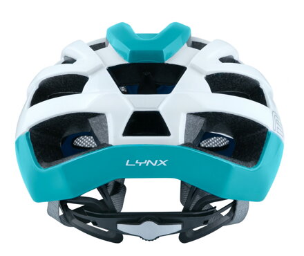 FORCE prilba LYNX, bielo-tyrkysová FORCE prilba LYNX, bielo-tyrkysová