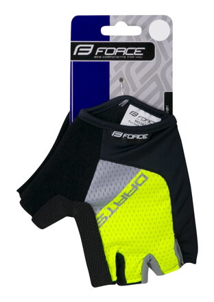 FORCE rukavice DARTS gél, bez zapínania, fluo-šedé FORCE rukavice DARTS gél, bez zapínania, fluo-šedé