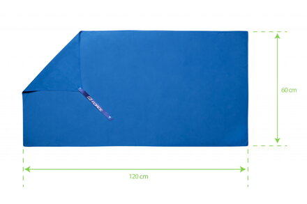 FORCE uterák cestovný 60X120cm, modrý FORCE uterák cestovný 60X120cm, modrý