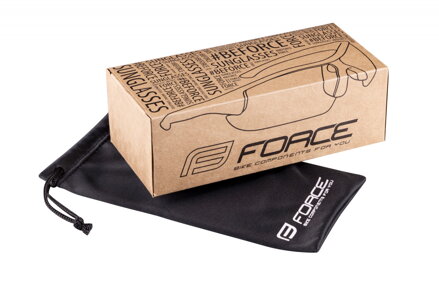 FORCE okuliare ENIGMA fluo-čierne matné, čierne sklá FORCE okuliare ENIGMA fluo-čierne matné, čierne sklá