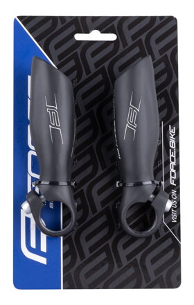 FORCE rohy B4.6 11,5 cm Al, čierne matné FORCE rohy B4.6 11,5 cm Al, čierne matné