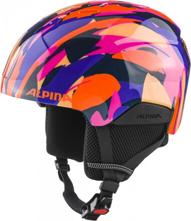 ALPINA Detská lyžiarska prilba PIZI pink-orange blue ALPINA Detská lyžiarska prilba PIZI pink-orange blue