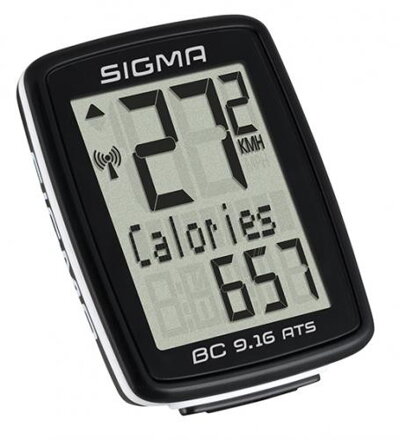 SIGMA Cyklocomputer BC 9.16 ATS Topline 016 - bezkáblový