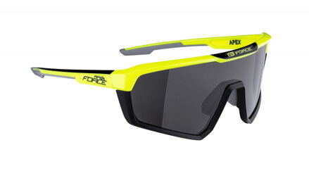 FORCE okuliare APEX, fluo-čierne, čierne kontrastné sklá FORCE okuliare APEX, fluo-čierne, čierne kontrastné sklá