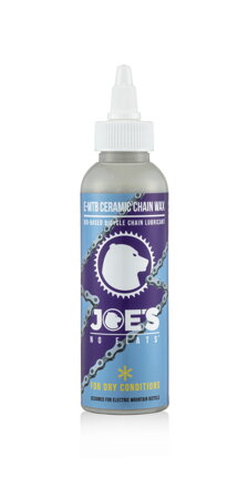 JOE´S NO-FLATS mazací olej E-MTB Ceramic Chain Wax (Drop) For Dry Conditions 125 ml