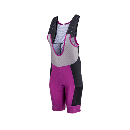 Leatt nohavice Bib MTB Endurance 5.0, dámske, fialové Leatt nohavice Bib MTB Endurance 5.0, dámske, fialové