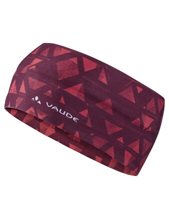 Vaude čelenka Cassons Headband, unisex, cassis