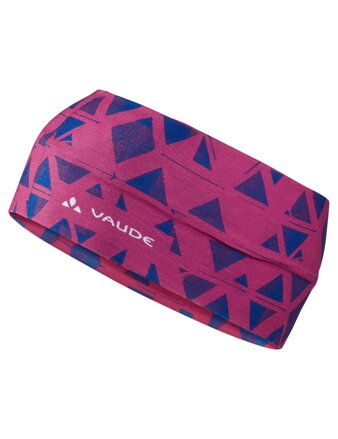 Vaude čelenka Cassons Headband, unisex, cassis