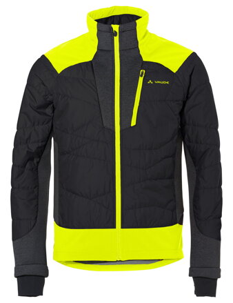 Vaude cyklistická bunda Minaki JIII, pánska, black/yellow