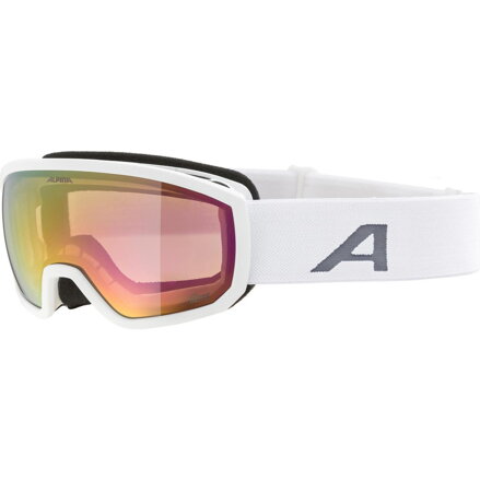 Alpina juniorské lyžiarske okuliare Scarabeo JR. white matt Q-LITE red Alpina juniorské lyžiarske okuliare Scarabeo JR. white matt Q-LITE red