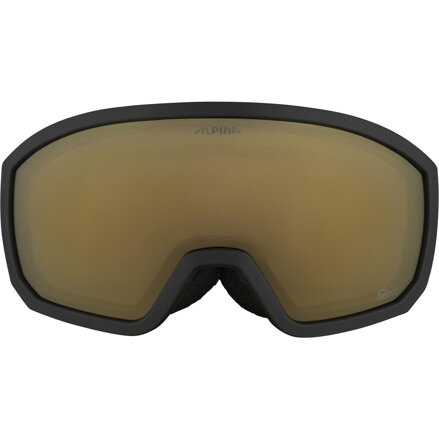 Alpina juniorské lyžiarske okuliare Scarabeo JR. black matt Q-LITE gold Alpina juniorské lyžiarske okuliare Scarabeo JR. black matt Q-LITE gold