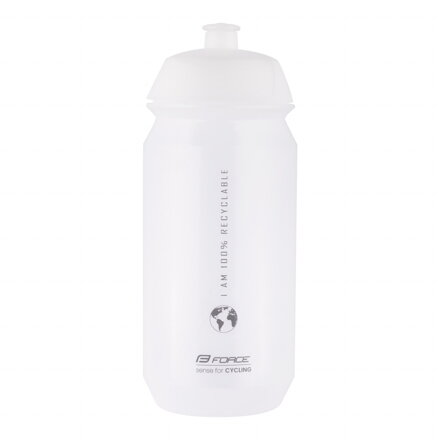 FORCE fľaša BIO EARTH 0,5 l, transparentná-šedá FORCE fľaša BIO EARTH 0,5 l, transparentná-šedá
