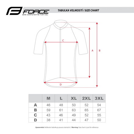 FORCE dres SCRIPT krátky rukáv, zelený FORCE dres SCRIPT krátky rukáv, zelený