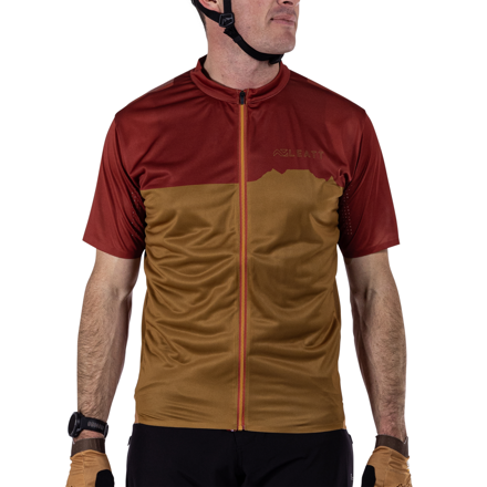 Leatt cyklistický dres MTB Trail 3.0, Lava Leatt cyklistický dres MTB Trail 3.0, Lava