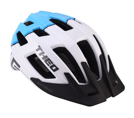 Extend cyklistická prilba THEO white-sky blue, M/L (58-62cm) shine Extend cyklistická prilba THEO white-sky blue, M/L (58-62cm) shine