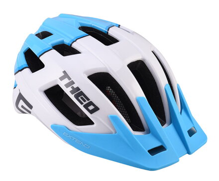 Extend cyklistická prilba THEO white-sky blue, M/L (58-62cm) shine Extend cyklistická prilba THEO white-sky blue, M/L (58-62cm) shine