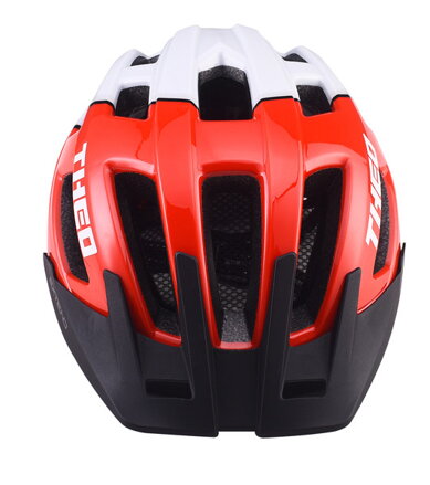 Extend cyklistická prilba THEO red-polar white, M/L (58-62cm) shine Extend cyklistická prilba THEO red-polar white, M/L (58-62cm) shine