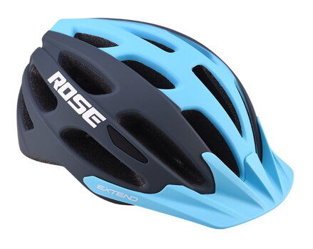 Extend cyklistická prilba ROSE grey-ocean blue, M/L (58-62cm) matt Extend cyklistická prilba ROSE grey-ocean blue, M/L (58-62cm) matt