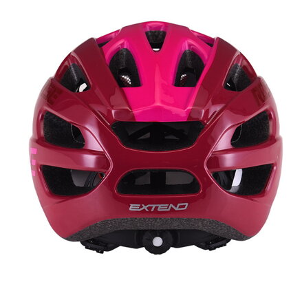 Extend cyklistická prilba ROSE bordou-Lady pink, M/L (58-62cm) shine Extend cyklistická prilba ROSE bordou-Lady pink, M/L (58-62cm) shine