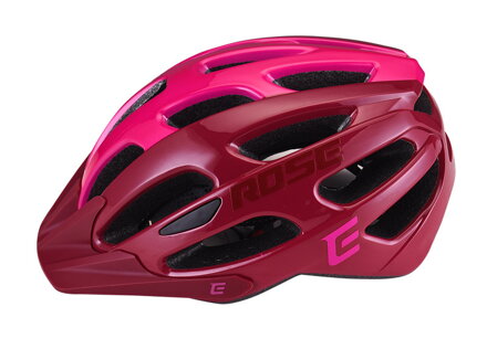 Extend cyklistická prilba ROSE bordou-Lady pink, M/L (58-62cm) shine Extend cyklistická prilba ROSE bordou-Lady pink, M/L (58-62cm) shine