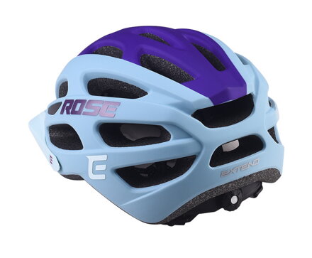 Extend cyklistická prilba ROSE light blue-night violet, S/M (55-58cm) matt Extend cyklistická prilba ROSE light blue-night violet, S/M (55-58cm) matt