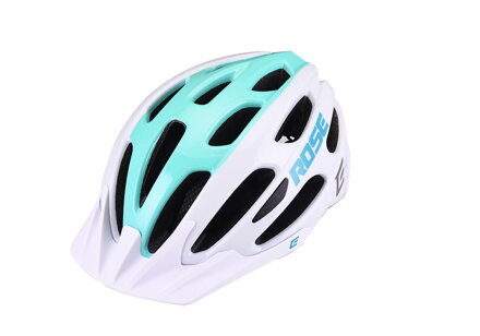 Extend cyklistická prilba ROSE white-green, M/L (58-62cm) shine