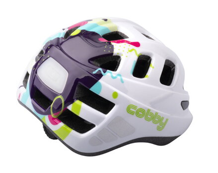 Extend prilba COBBY multi-white-violet XS/S (48-50 cm) shine Extend prilba COBBY multi-white-violet XS/S (48-50 cm) shine