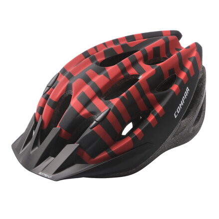 Extend prilba COMPAR Black-red M/L (58-61cm), matt Extend prilba COMPAR Black-red M/L (58-61cm), matt