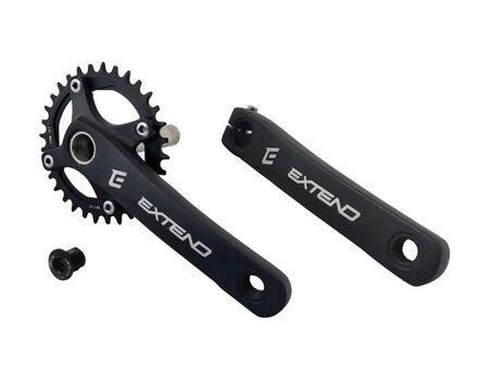 Extend kľuky MTB SR11 32z, 170mm dural