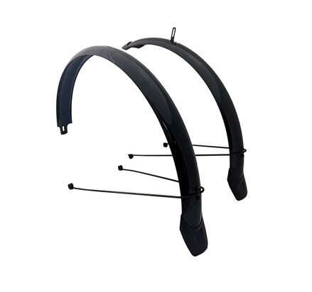 Blatníky Eurofender DUO 26"/58mm plastové + vzpery (OEM) Blatníky Eurofender DUO 26"/58mm plastové + vzpery (OEM)