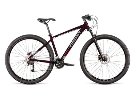 DEMA bicykel Dema RAVENA 5 dark bordo-gray 18’