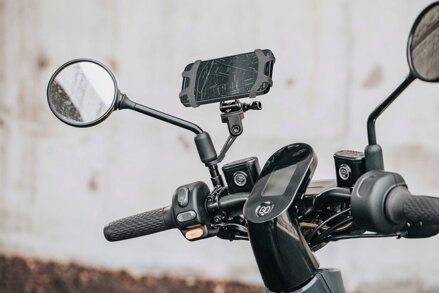 Topeak držiak na spätné zrkadlo MOTORCYCLE RIDECASE MOUNT RM + OMNI RIDE CASE Topeak držiak na spätné zrkadlo MOTORCYCLE RIDECASE MOUNT RM + OMNI RIDE CASE