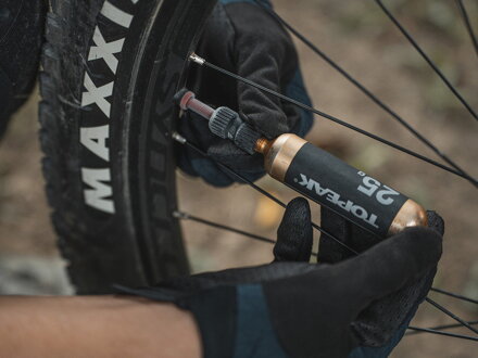 Topeak náradie na tubeless plášte TUBIPOD MAX + CO2 hustilka Topeak náradie na tubeless plášte TUBIPOD MAX + CO2 hustilka
