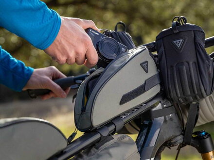 Topeak taška TOP LOADER 0.75 L na rám, zelená Topeak taška TOP LOADER 0.75 L na rám, zelená