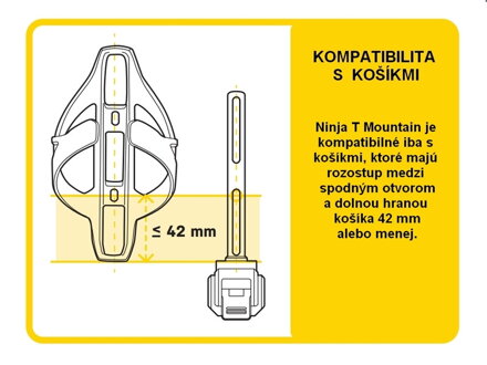 Topeak držiak pod košík + multikľúč NINJA T MOUNTAIN Topeak držiak pod košík + multikľúč NINJA T MOUNTAIN