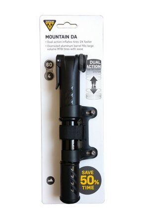 Topeak mini-hustilka MOUNTAIN DA (dual action) Topeak mini-hustilka MOUNTAIN DA (dual action)