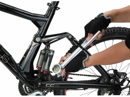 Topeak mini-hustilka SHOCK 'N' ROLL Topeak mini-hustilka SHOCK 'N' ROLL