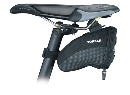 Topeak taška podsedlová AERO WEDGE PACK, Small + Quick Click Topeak taška podsedlová AERO WEDGE PACK, Small + Quick Click