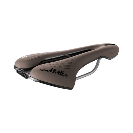 Sedlo Selle Italia FLITE Boost Gravel TI 316 Superflow S Brown Sedlo Selle Italia FLITE Boost Gravel TI 316 Superflow S Brown