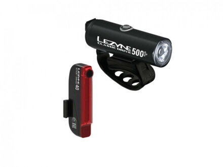 Lezyne set svetiel CLASSIC 500+ a STICK Lezyne set svetiel CLASSIC 500+ a STICK