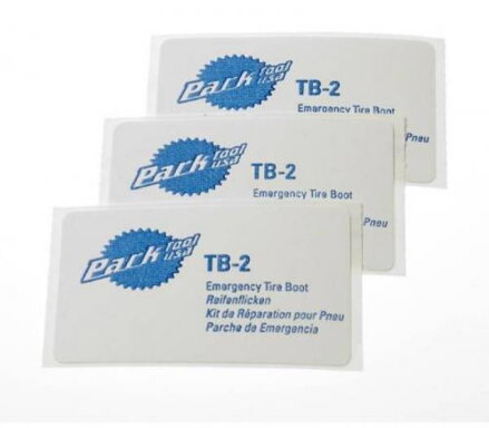 Park Tool Lepenie ParkTool Tire Boot - samolepiace záplaty na plášte, sada PT-TB-2 Park Tool Lepenie ParkTool Tire Boot - samolepiace záplaty na plášte, sada PT-TB-2