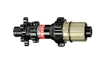 Novatec D412CB-X12-A4ALS-11S zadný náboj, 6 dier, 12x142 mm, Shimano HG, OEM