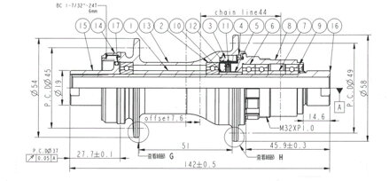 Novatec  D792SB-CL-X12-A6A-XDR zadný náboj, CenterLock, 28 dier, 12x142 mm, SRAM XDR, OEM