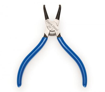 Park Tool Kliešte na poistné krúžky do dier - zahnuté; 1,3mm ParkTool PT-RP-2