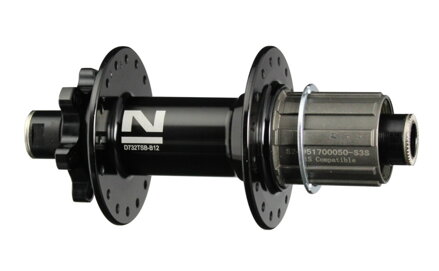 Novatec D732TSBT-S3S-B12-11S, zadný náboj, 32 dier, 12x148, Shimano HG, OEM